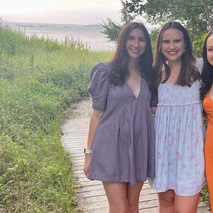 Free people lavender mini dress